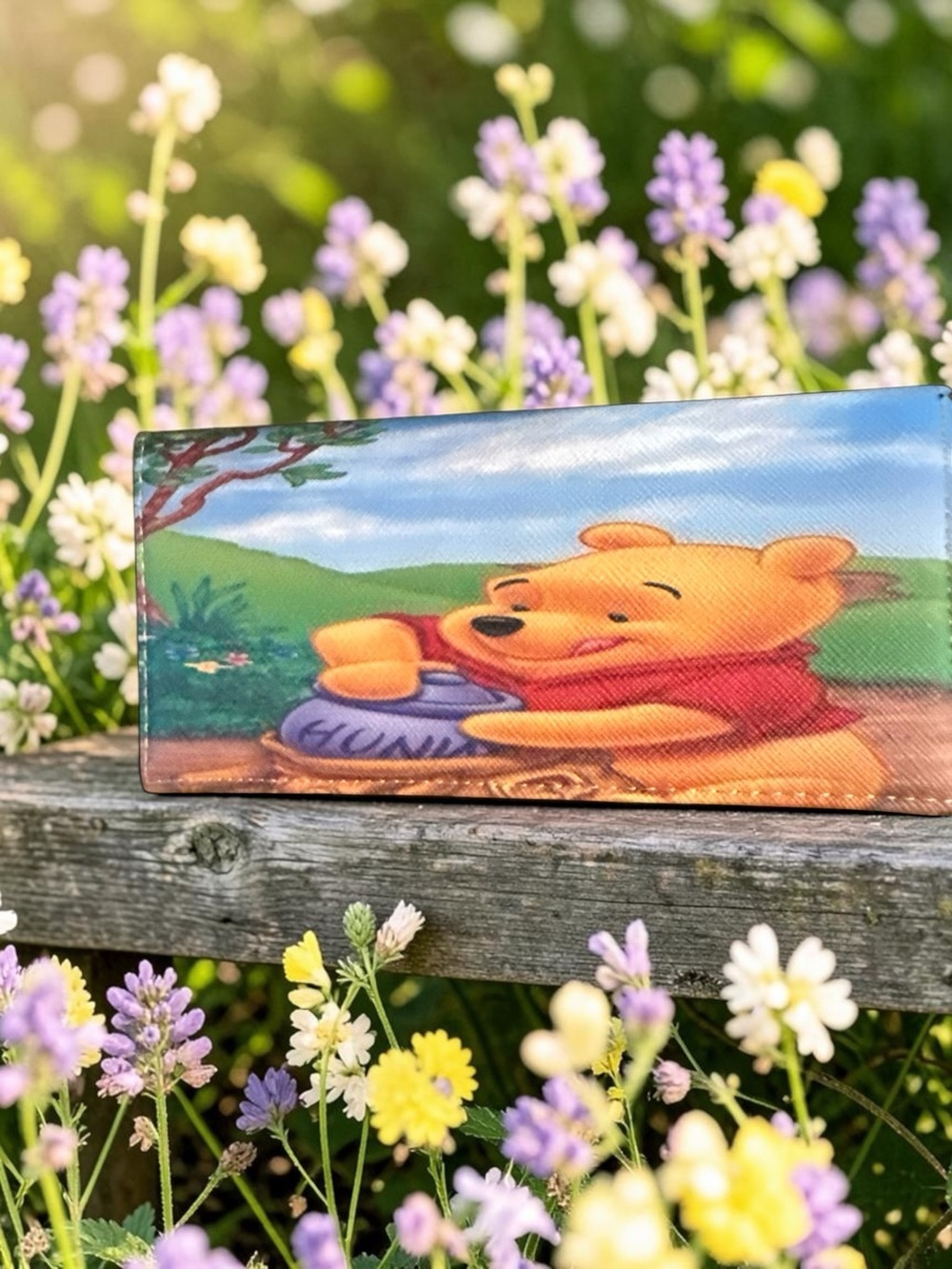 Disney Winnie the Pooh Wallet - Yellow, Red, Blue
